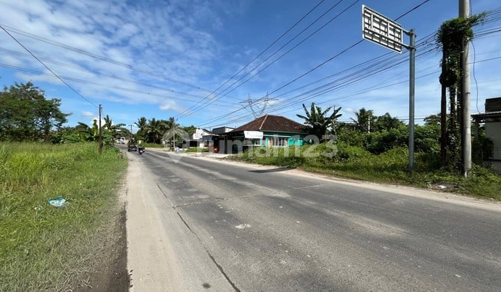 For Sale Commercial Land Maja Lebak Banten Side of Main Road
