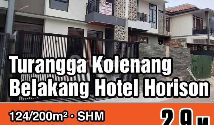 Rumah 2 Lantai Baru Siap Huni Turangga Tengah Kota