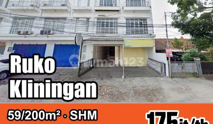 RUKO KLININGAN - BUAH BATU - DEKAT GRIYA