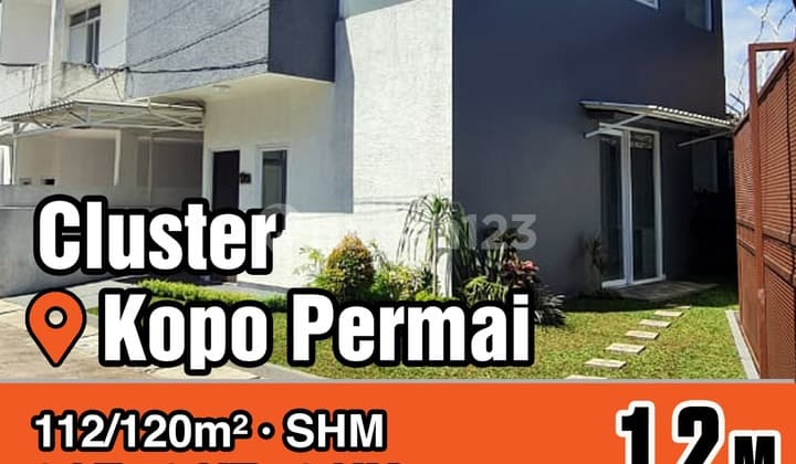 Jual Cluster Rumah Baru 2lt Di Kopo Permai
