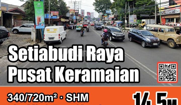 Ruko Setiabudi Bandung Pusat Ramai