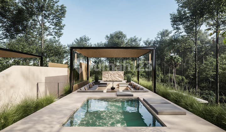 Villa dekat pantai bernuansa forest di Canggu