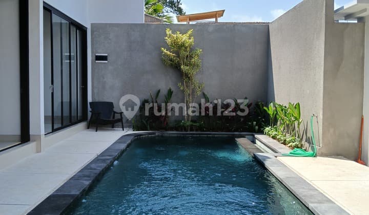 Peaceful 3BR Modern Villa for Rent in Prime Canggu Location