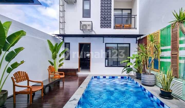 Rumah Villa Siap Huni Lokasi Strategis di Canggu Bali 5097