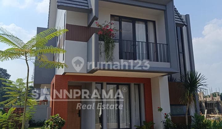Rumah Dalam Cluster Nempel Jalan Raya Bogor - Jakarta