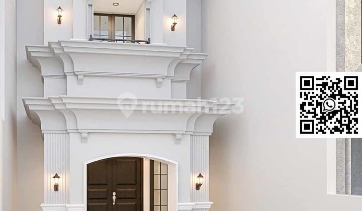 Rumah Baru Siap Huni! SHM, Lokasi Strategis di Kebon Jeruk, Akses Mobil 2 Arah! 150m