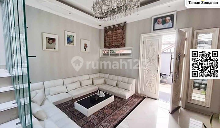 Rumah Mewah Dijual di Komplek DPR RI Kemanggisan - 560 m², SHM, Jakarta Barat