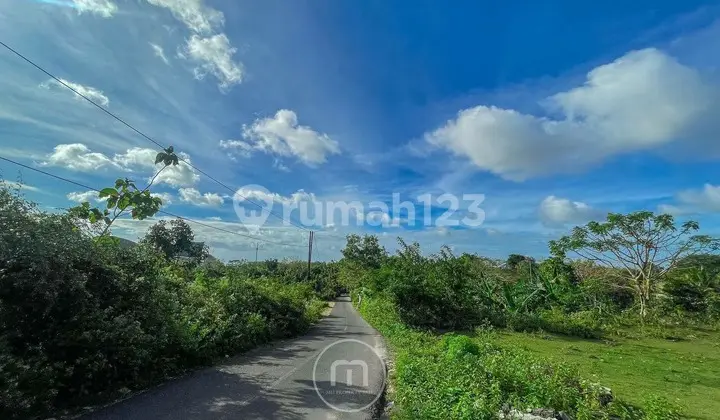 Freehold Land Ocean And Airport View In Pecatu Balangan, Bali