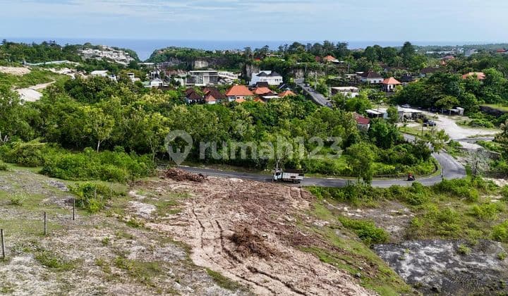 Tanah Lingkungan Villa Full View Laut di Melasti, Ungasan, Bali