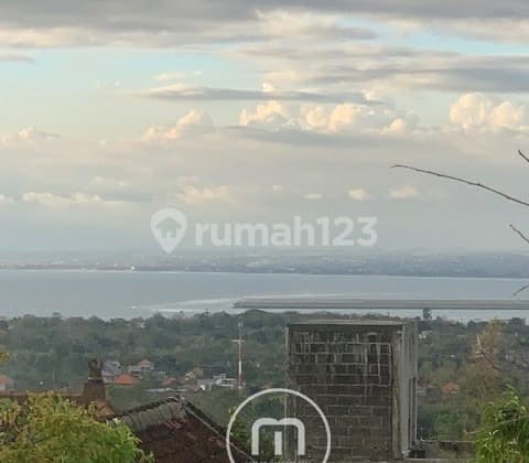 Tanah Hak Milik View Laut dan Bandara di Ungasan, Bali