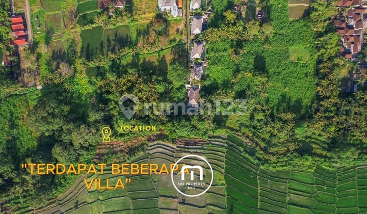 Tanah 4 Kavling View Persawahan di Ubud - Gianyar, Bali