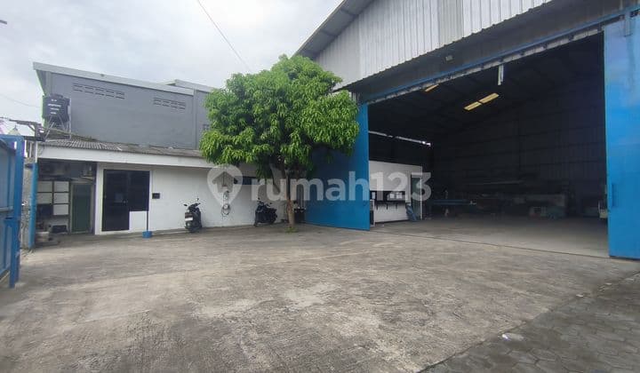 Disewakan Gudang 500M Ada Kantor Kontainer 40" Cipondoh