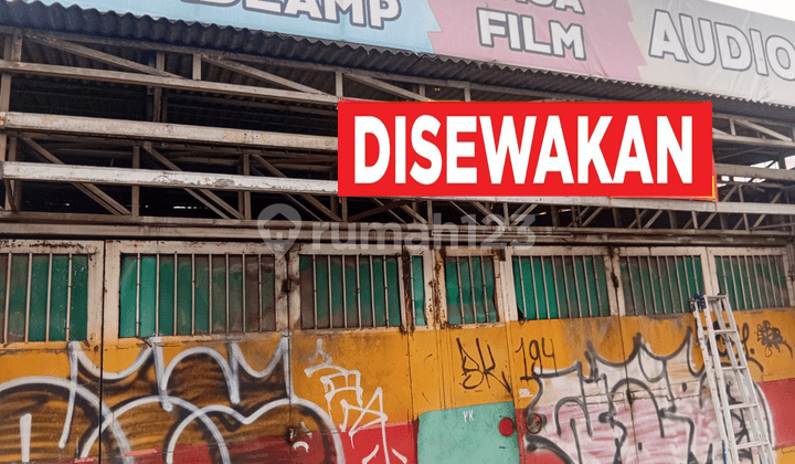 Disewakan Ruko 1Lt Lebar 8M Jln Raya Area Bengkel Showroom Resto