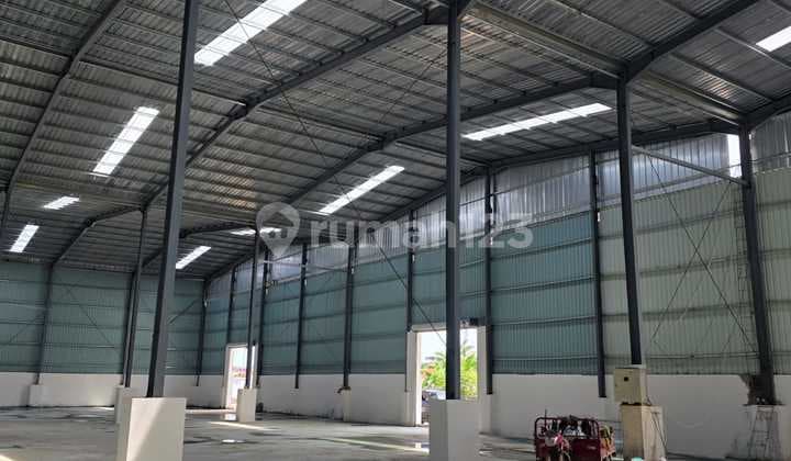 Warehouse Rental in Pakuhaji, Sepatan, Good and Neat, 40ft Container, Can Be Connected