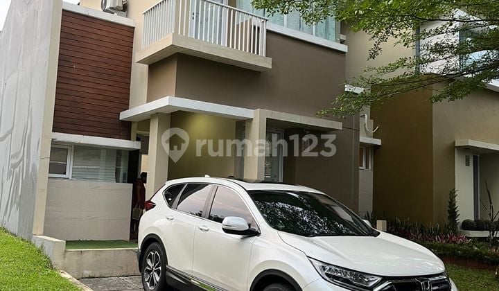 Disewakan Rumah Bsd 2lt 3+1kt Furnished Cluster Ingenia Min 2th