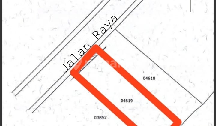 Kavling Komersil Puri Indah Jalan Raya