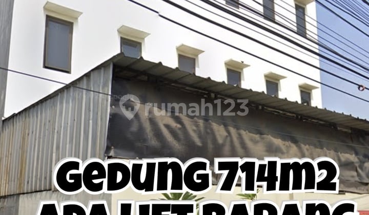 Gedung 3 Lantai Ex Gudang Produksi di Karang Tengah Tangerang