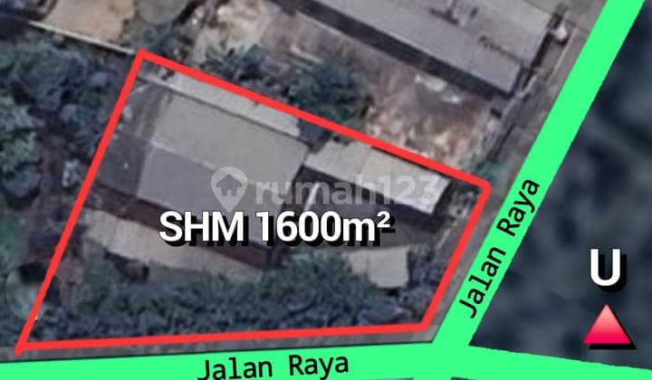 Disewakan Lahan Komersil Puri Indah Kembangan Hook Strategis