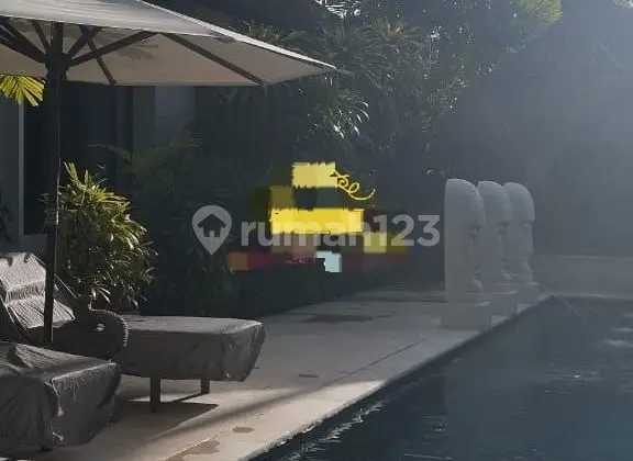 SURE DEAL FOR SALE LAND WITH BONUS BUILDING BEACH SIDE LOCATION SANUR SOUTH DENPASAR