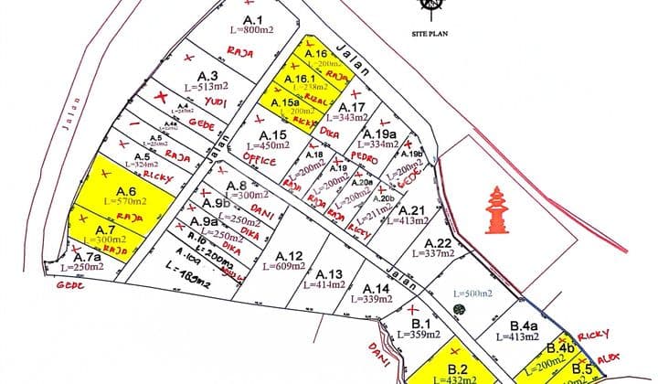 PASTI CLOSING DI JUAL TANAH KAVLING LOKASI TANAH LOT BERABAN KEDIRI TABANAN