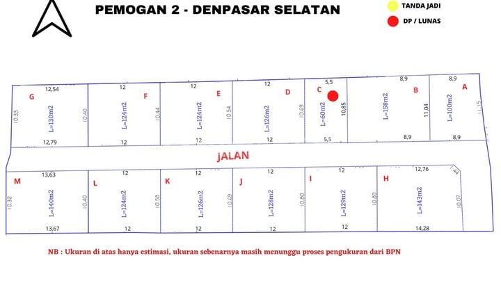 PASTI CLOSING DI JUAL TANAH KAVLING LOKASI PEMOGAN DENPASAR SELATAN