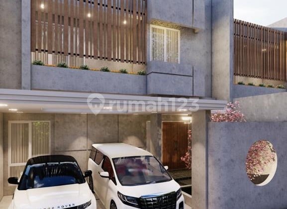 Rumah 2 Lantai Modern Japanese Kota Magelang Akses Jalan Provinsi
