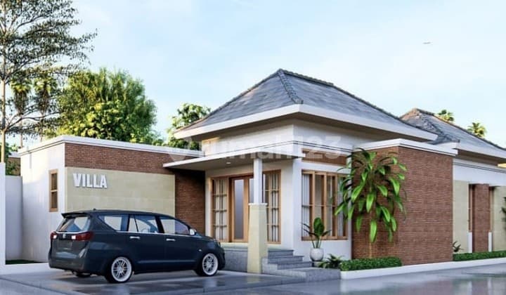 Dijual Villa Di Borobudur Magelang Dengan Kolam Renang Furnished