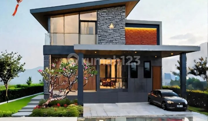 Rumah Modern Bangunan Mandiri Brand New Eminent BSD City