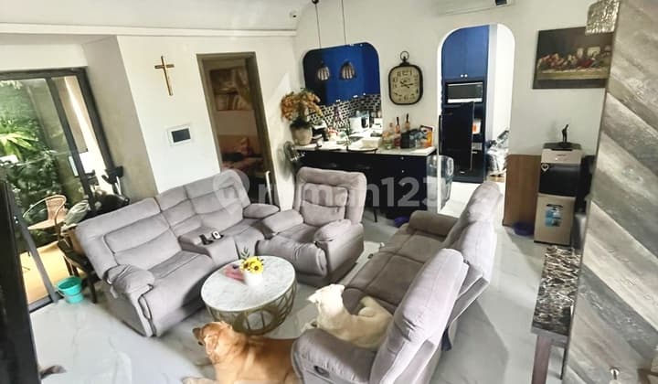 Caelus Cluster House 8X14 Semi-Furnished Renovation Greenwich Park BSD City