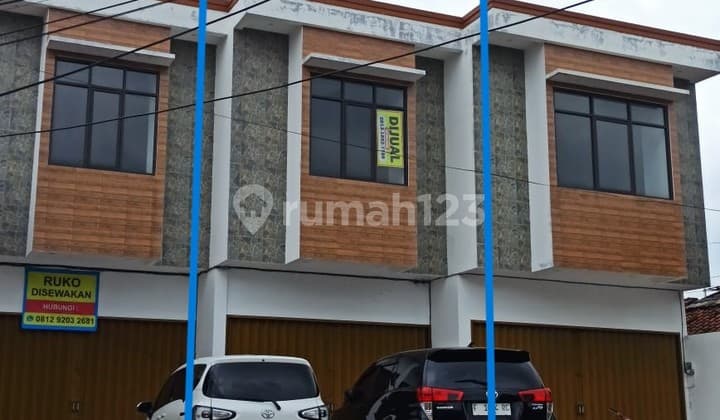 New 67 m2 Shop-House in Karadenan Bogor, Eligible for Mortgage Financing.