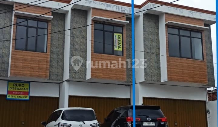 New Shop House in Karadenan Bogor, eligible for mortgage.
