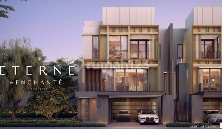 RUMAH BARU & MEWAH, type ETERNE di cluster ENCHANTE, BSD, TANGERANG. BRAND NEW. DELUXE.
