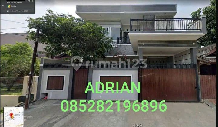 DIJUAL CEPAT. RUMAH MEWAH BAGUS. STRATEGIS. PINGGIR JALAN RAW BUNTU, BSD. TANGERANG. MURAH. SEMI FURNISHED. SHM
