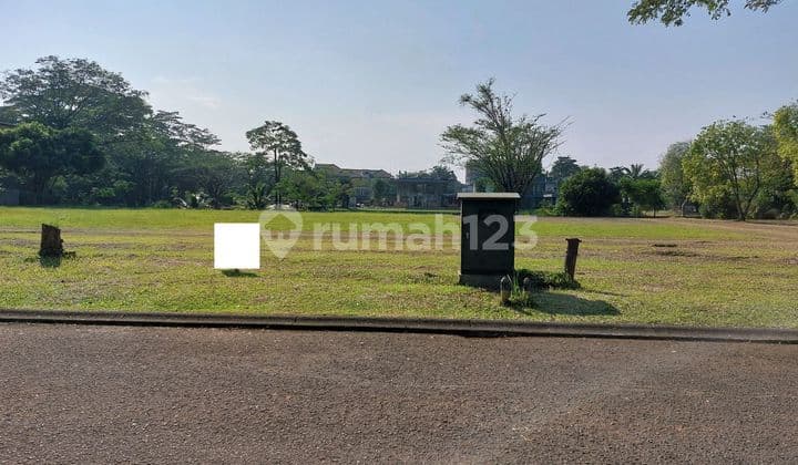 Dijual Cepat, Tanah Kavling Telaga Biru Utama. Alam Sutera. Tangerang. 1000 m2. Timur.