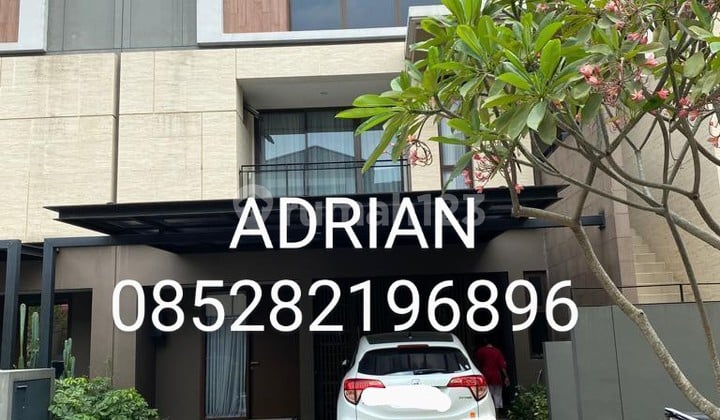Dijual Cepat. Rumah Bagus The Zora, Kimora. Bsd Tangerang. Semi Furnished. SHM. Harga Kompetitif. Utara. Row Lebar.