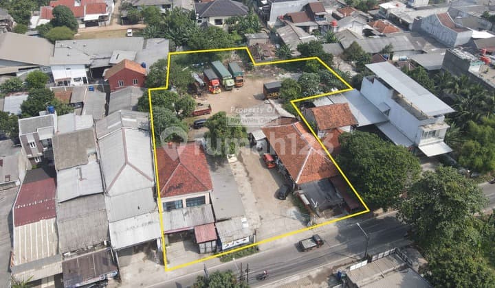 Dijual Kavling Berikut Bangunan di Lokasi Dekat dengan Tol Cocok untuk Usaha Transportasi Dll