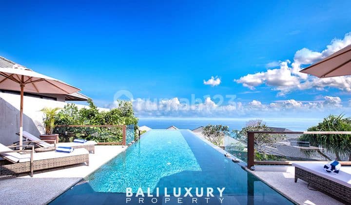Dijual: Vila Mewah 4 Kamar Tidur dengan Pemandangan Laut di Uluwatu, Bali