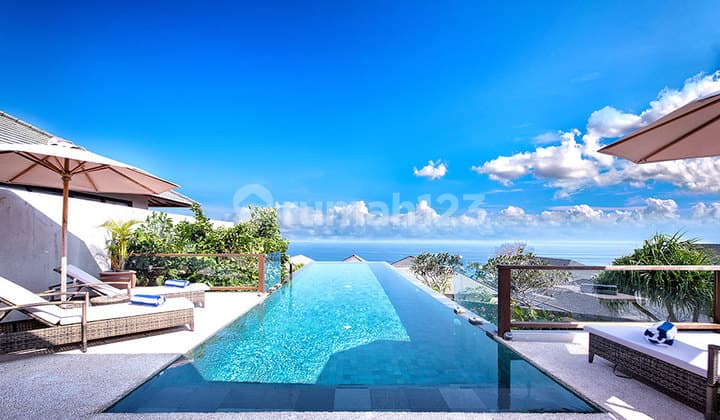 Di Jual Luxury Villa 4 Kamar Berlokasi Di Uluwatu Dengan Pemandanga Laut
