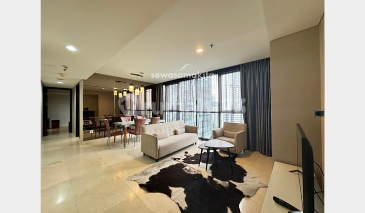 Disewakan Ciputra World 2 Apartemen, 2+1Br, Furnished, Semi Private Lift, Pet Friendly, Include IPL