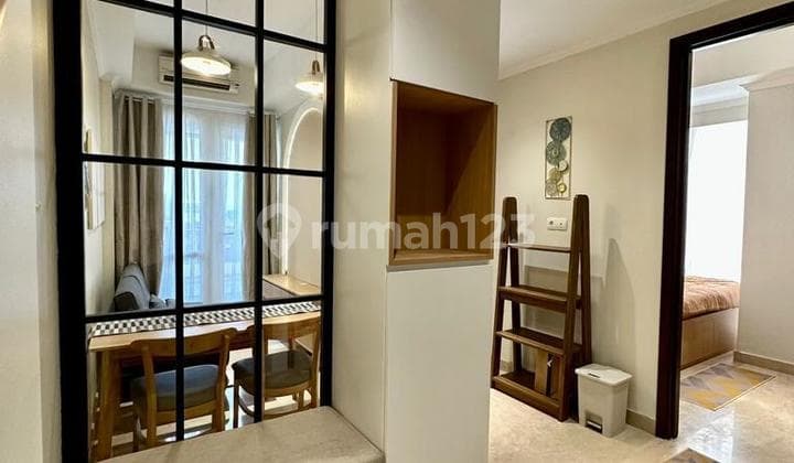 For Rent Menteng Park Apartment, 2 Bedrooms, Free Internet and Electricity, Furnished