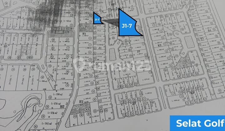 Dijual Tanah Ngantong Citraland Selat Golf Siap Bangun