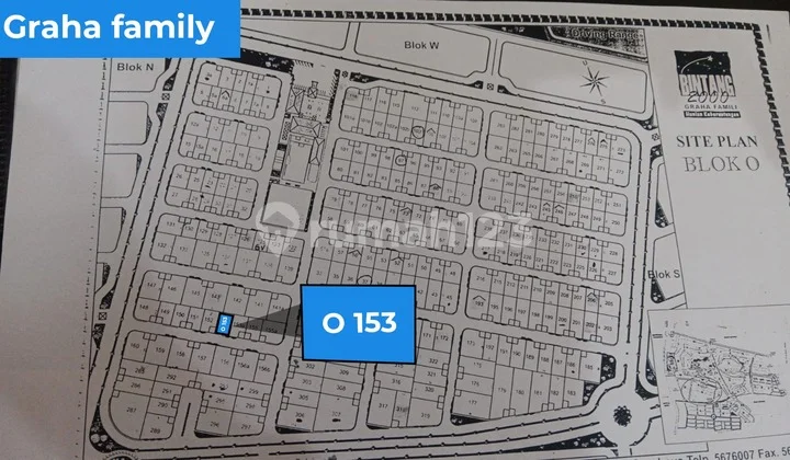 Dijual Tanah Kavling Graha Family Blok Favorit Dijual Tanah Kavling Graha Family Blok Favorit