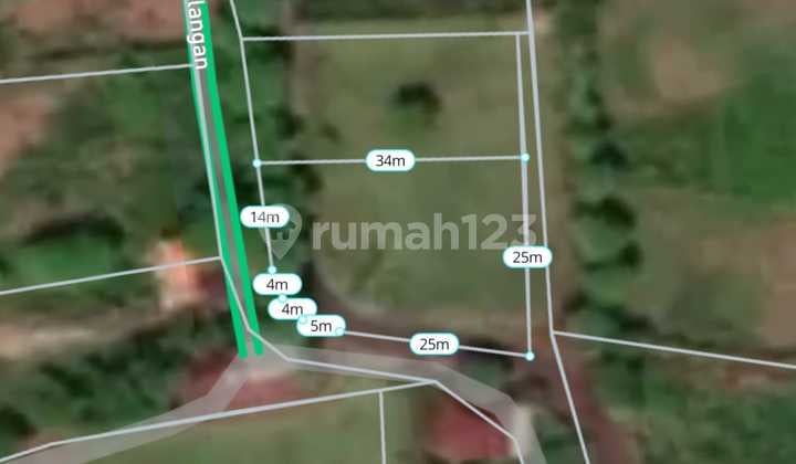 Commercial Land on Main Road Balangan 800m to the Beach, Jimbaran