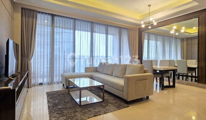 Apartemen District 8 Scbd - 2+1 Bedroom Full Furnished Good Condition Siap Huni