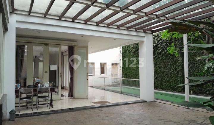 Good House Semi Furnished Freehold Title Bintaro, South Tangerang