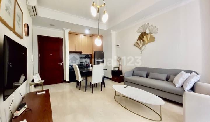 For Rent Apartemen Permata Hijau Suites Furnished 2 Bedrooms Good Deals