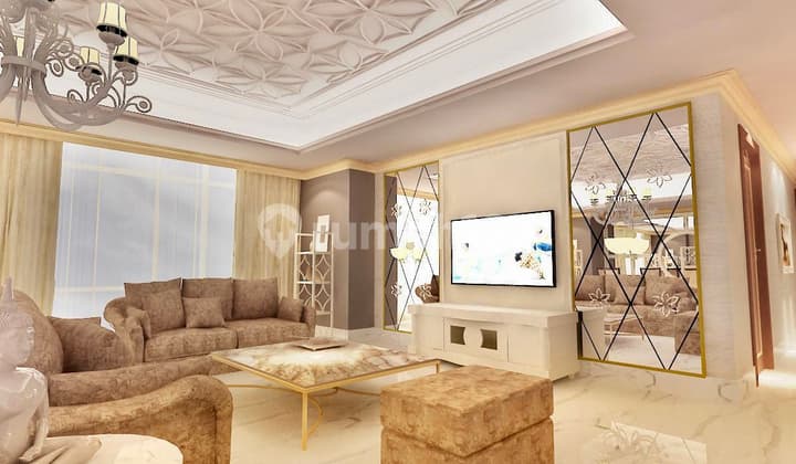 Apartment Botanica 3 Bedrooms Full Furnished Goods Condition Ready To Move In