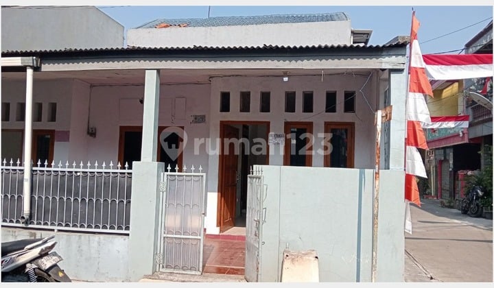DIJUAL CEPAT RUMAH 1 LT POSISI HOOK DI KOMPLEK DEPNAKER BEKASI