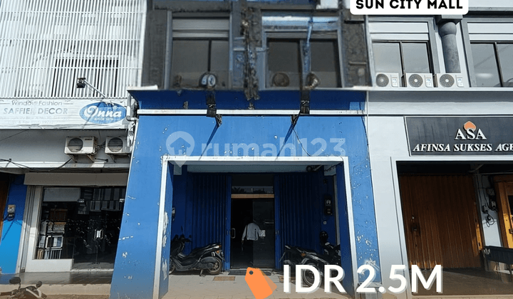 Ruko Sidoarjo Kota Area Sun City, Surabaya HGB 246 M2