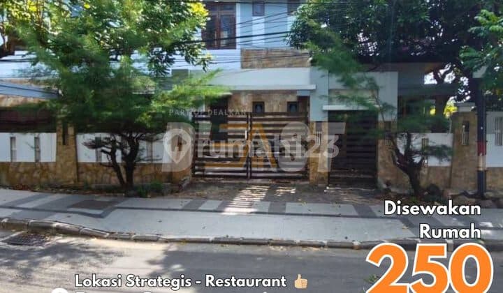 Gayungsari Main Road House For Rent Suitable For Business 0 Main Road, Surabaya